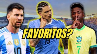 ARGENTINA Y URUGUAY FAVORITOS🏆🗿 uruguayargentinacopaamerica [upl. by Ermin]