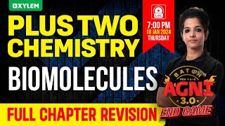 Plus Two Chemistry  Biomolecules  Xylem Plus Two [upl. by Kenlay]