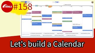 Rails 158 Build a Calendar from zero No external dependencies [upl. by Ayana]