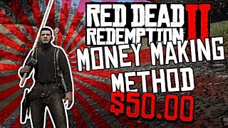 QUICK amp EASY MONEY MAKING METHOD  RED DEAD REDEMPTION 2 ONLINE  PART2 [upl. by Solita773]