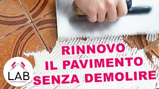 Pavimenti in Resina su Piastrelle Esistenti  TUTORIAL [upl. by Natye]