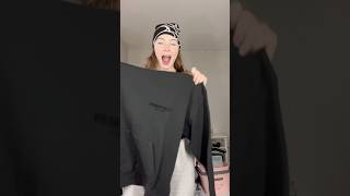 Unboxing my essentials hoodie [upl. by Otxis]