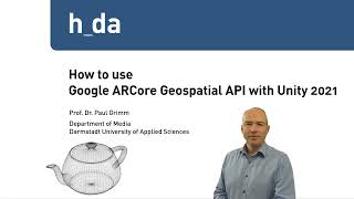 How to use Google ARCore Geospatial API with Unity 2021 [upl. by Ayom]