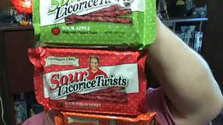 Newmans Own Sour Licorice Twists taste test [upl. by German]