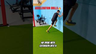 Acceleration Drills To SPRINT FASTER Athlete Speed Training shorts [upl. by Sutsugua]