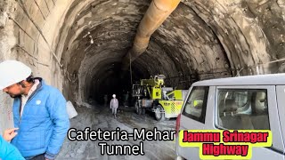 NH44  Jammu Srinagar Highway  Cafeteria Mehar Tunnel  Ramban Flyover  Ramban Tunnel Update [upl. by Birch134]