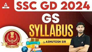 SSC GD Syllabus 202324  SSC GD GKGS Syllabus 2023  SSC GD 2024 Syllabus in Hindi [upl. by Siladnerb]