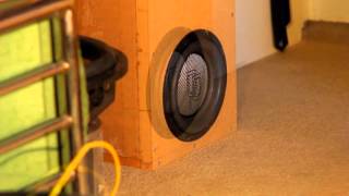 8quot subwoofer with HOW MUCH BASS Digital Designs 1508 SUPERCHARGED [upl. by Rafi]