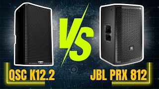 JBL PRX812 vs QSC K122 Ultimate 12quot Powered Speaker Showdown [upl. by Notsirk]