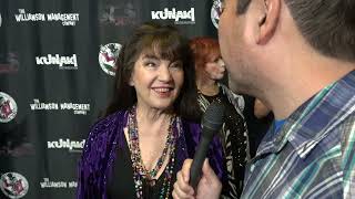 Brinke Stevens Carpet Interview at Spider Baby Premiere [upl. by Odine605]