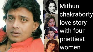 Mithun chakraborty love story with four prettiest women  Bollywood srideviyogeeta Bali [upl. by Grishilda]