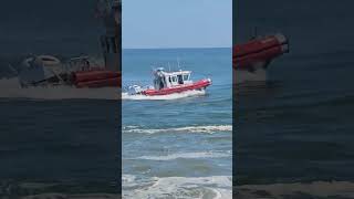 Manasquan River Rescue Heads To Sea [upl. by Helbonna]