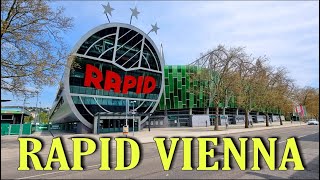 Walking in Vienna  Alianz Stadion Rapid Vienna 4K UHD [upl. by Koblick780]