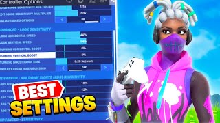 NEW BEST Season 4 Controller Settings 🎮 For Ranked amp Reload PS5PCXbox  AIMBOT Piece Control🧩 [upl. by Suollecram]