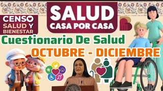 🔴TE VISITARÁN PARA HACER UN CUESTIONARIO DE SALUD ENTRE OCTUBRE Y NOVIEMBRE [upl. by Llenor]