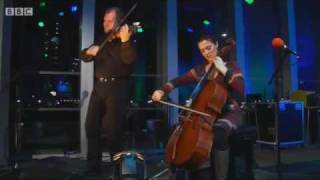 Alasdair Fraser and Natalie Haas playing quotGrand Etang  Hulls Reelquot live on BBC Radio Scotland [upl. by Cunningham389]