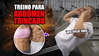 Treino de abdomen para um abdomen trincado [upl. by Elocon246]