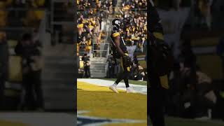 HIGHLIGHT George Pickens 31yard touchdown vs Browns nfl steelers CLEvsPIT on CBS [upl. by Stout981]