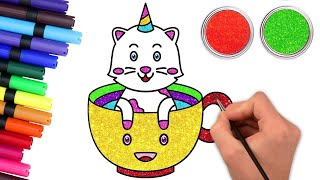 ChikiArte Aprende a Dibujar  Cómo dibujar un Unicornio  Dibujo paso a paso para niños [upl. by Mlehliw]