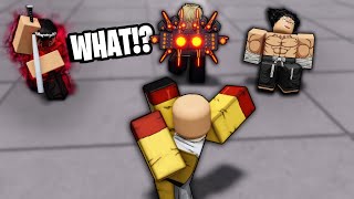 Annoying users with OMNI DIRECTIONAL PUNCH and MORE in The Strongest Battlegrounds [upl. by Oecam509]