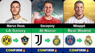 70 CONFIRMED Summer Transfers 2024 🤪🔥 FT Mbappe Szczęsny Reus [upl. by Aicetal]