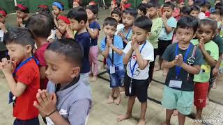 International Yoga Day 202425 Maharashtriya Mandal English Medium School Tilak Road Pune [upl. by Ahsats]