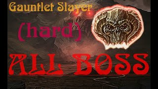 Gauntlet Slayer Edition HARD gameplay ALL BOSSES [upl. by Ynor]