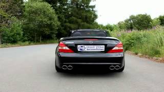 FOX Sportauspuff Mercedes SL R230 Facelift SL 350 ab Bj 06 MB133094348 [upl. by Devaney]