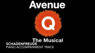 Schadenfreude  Avenue Q  Piano AccompanimentRehearsal Track [upl. by Ahsinroc]