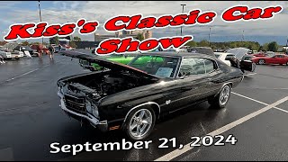 AWESOME CAR SHOW Kisss Classic Car Show 2024 muscle cars  street rods  custom cars  hot rods [upl. by Nishi]