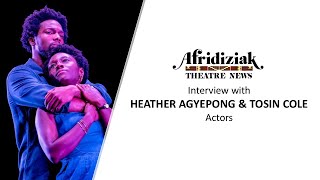 Heather Agyepong and Tosin Cole – interview  Shifters [upl. by Ardis]