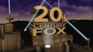 20th Century Fox 75 years celebration Cinema 4D [upl. by Livvy]