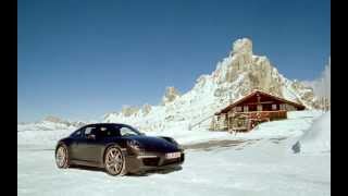 New Porsche 911 Carrera 4S 2013 Snow [upl. by Dawn]