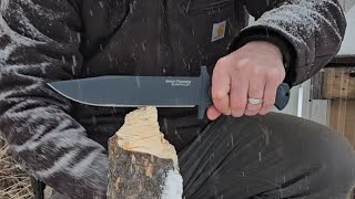 Drop Forged Survivalist by Cold Steel Review [upl. by Tricia]