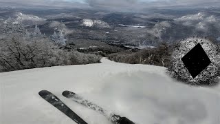 Losing Control on a Mont Tremblant Black Diamond  GoPro Hero 11 [upl. by O'Neil]