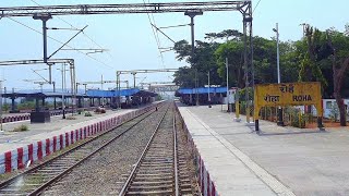 Panvel to Roha  Mumbai Motorman CAB View  पनवेल  रोहा  कोकंण रेलवे  IYzone [upl. by Erej]