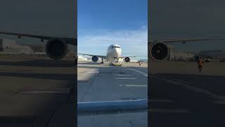 777300ER Egypt air pushback LHR [upl. by Micheline133]