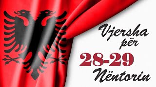 Vjersha per 28  29 Nentorin 🇦🇱  Vjersha per femije [upl. by Etnomal]