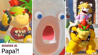 EVOLUTION OF  MARIO  RABBIDS  ALL CUTSCENES [upl. by Ettenuj]