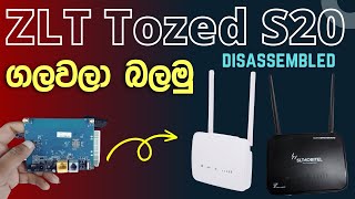 ZLT Tozed S20 WiFi Router Teardown [upl. by Jada]