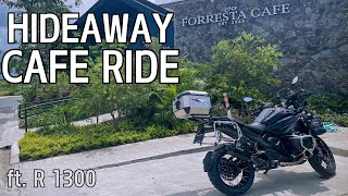 HIDEAWAY RIDE sa Forresta Cafe ft R 1300 [upl. by Yensehc]