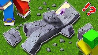 石化した友達を救うマインクラフト😱【マイクラ Minecraft】ぽっぴんず [upl. by Rosie]