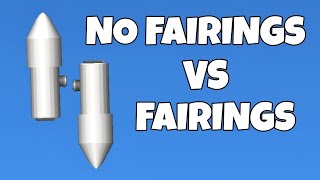 Fairings vs No Fairings  Spaceflight Simulator [upl. by Merceer344]