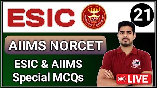 ESIC  AIIMS NORCET  RML  DSSSB  GMCH Nursing Officer Exam Preparation 21 [upl. by Primaveras]