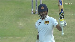 Dimuth Karunaratne 52 runs vs Bangladesh  1st Test  Day 2  BAN vs SL [upl. by Felipe]