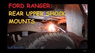 Ford Ranger Broken Rear Shock Mounts [upl. by Liauqram]