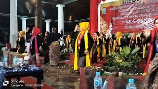 Upacara wisuda permadani bregada 13orekorek Tarian Rembang [upl. by Ramled]