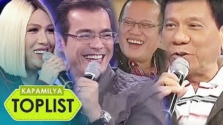 10 funniest and trending moments of politician guests in Gandang Gabi Vice  Kapamilya Toplist [upl. by Siuqcram]