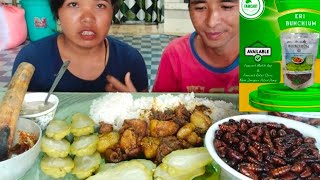 BUHCHI ÛMVAWKTHAUBABAI TE NEN NGAT AWMIZO NUPA MUKBANG [upl. by Michey]