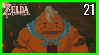 Zelda Breath of the Wild 21 Tostando minhas carnes num vulcão [upl. by Codel870]